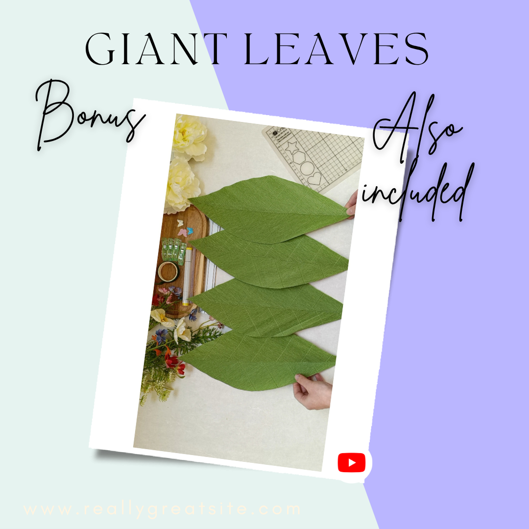Giant Lily of The Valley Template