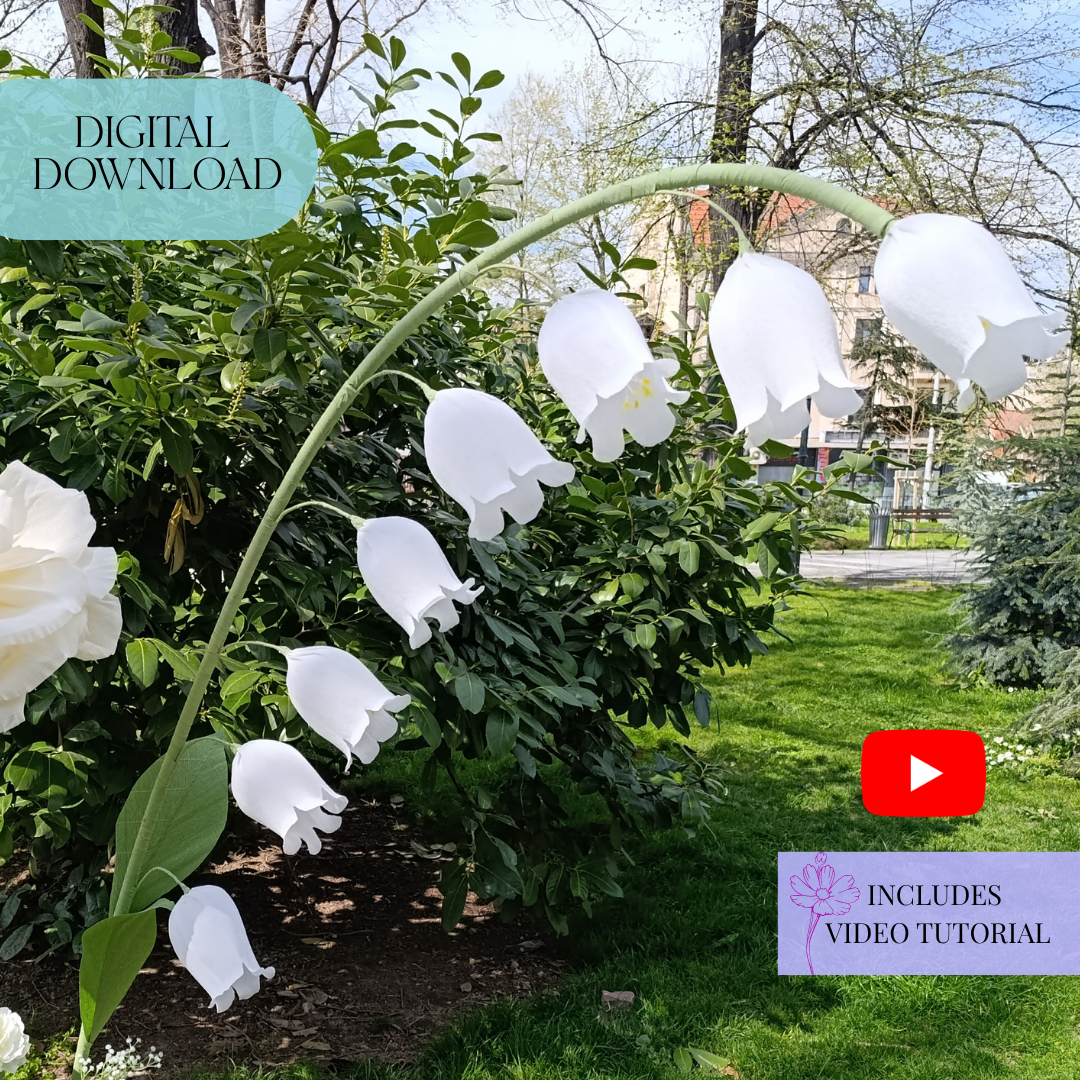 Giant Lily of The Valley Template