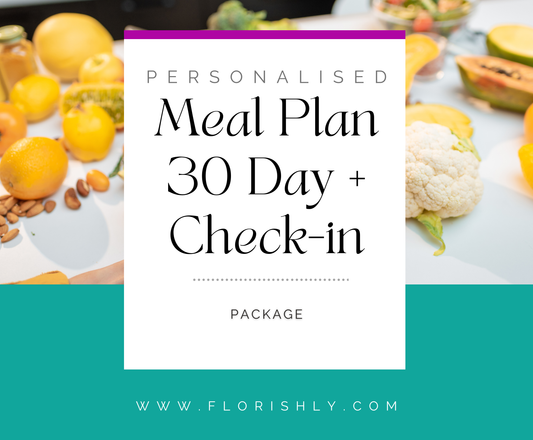 30 Day Personalised Meal Plan Plus Support